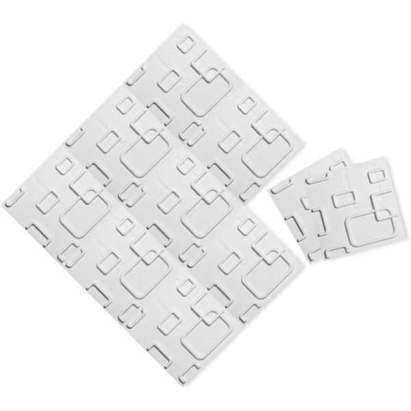 Panneaux muraux décoratifs 3d en mousse