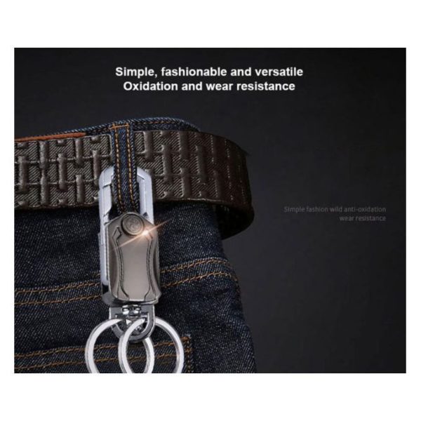 Porte-clés Voiture Multifonction Zinc Alloy Pour Homme