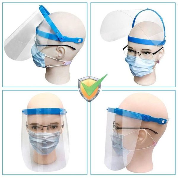 Masques Visière De Protection Anti-Éclaboussures : Anti-buée,et Anti-Huile, Réutilisable Et Confortable Pour La Cuisine Et Autre Usages