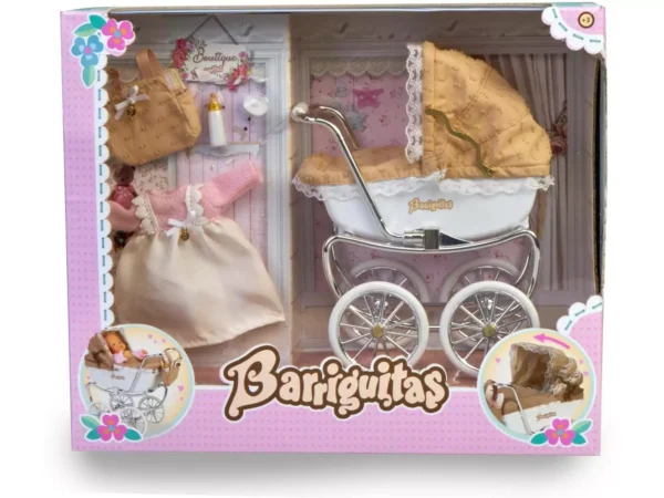 Accessoires pour poupon barriguitas berceau+accessoires+3ans