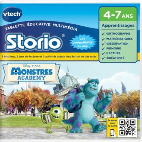 2 DISQUETTES-STORIO-DISNEY MONSTRES ACADEMY-VTECH