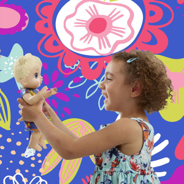 BABY ALIVE POUPEE VIVANTE + MUSIQUE BLONDE -3ANS PLUS – E3690 – Image 4