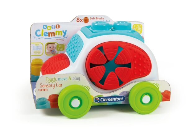 Baby voiture blocs soft-clementoni 17315