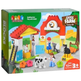 BLOC DE CONSTRUCTION-62PCS-PETITE FERME