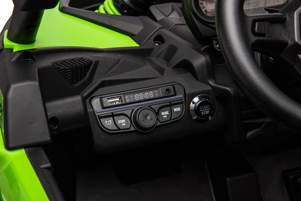 Buggy électrique turbp rr-vert-noir dm/Tc/USB