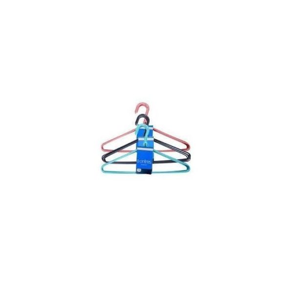 Ceintre En Métal Plastifiée Lot De 20 Ceintres - Multicolores