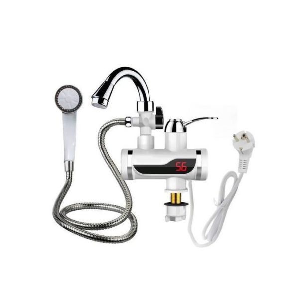 Chauffe-eau De Douche Ou De Cuisine Instantané électrique Robinet D'eau Chaude