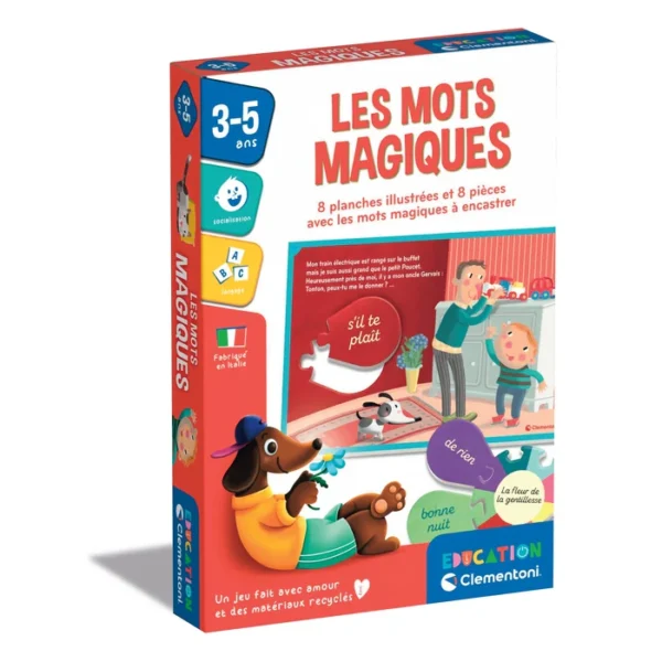 Clementoni jeu éducatif les mots magiques-3-5ans