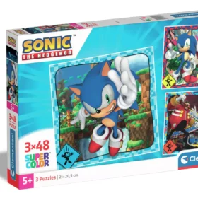 Clementoni puzzle-3-48pcs-sonic+5ans