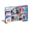 CLEMENTONI PUZZLE 4EN1-FROZEN+3ANS