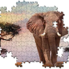 CLEMENTONI PUZZLE 500PCS ELEPHANT AFRICAIN SUNSET