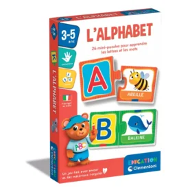 Clementoni puzzle éducatif -26pcs-l'alphabet-3-5ans