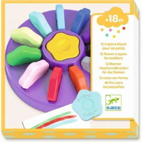 Crayons fleur pour les petits-12pcs+18mois