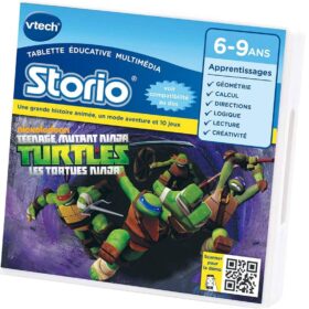 DEREF-2 DISQUETTES STORIO-LES TORTUES NINJA-VTECH