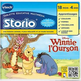 DEREF-2 DISQUETTES-STORIO WINNIE L'OURSON-VTECH