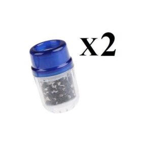 Deux Filtres Purificateurs D'Eau Pour Robinet - Bleu