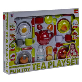 Dinette set service a the multicolore+3ans