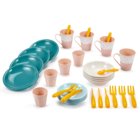 Dinette set service picnic-32pcs+18mois