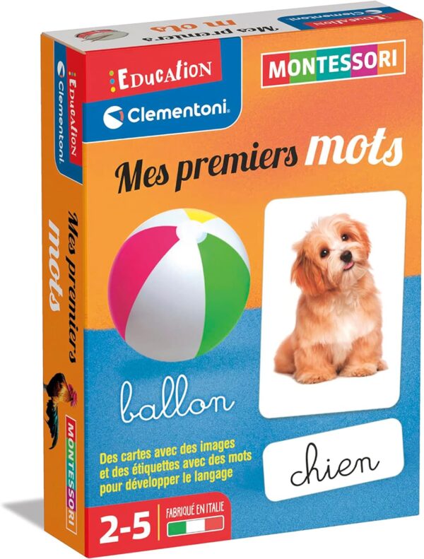 EDUCATION MONTESSORI MES PREMIERS MOTS+2ANS-CLEMENTONI