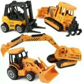 ENGIN EN CONSTRUCTION SET EN METAL-4PCS