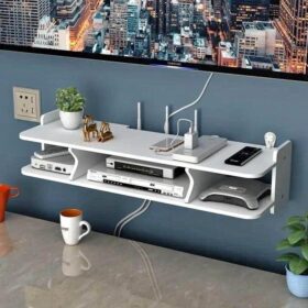 Étagère murale pour télé 82cm