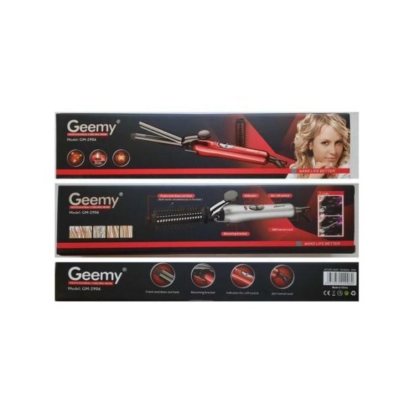 Geemy Fer A Lisser 2 En 1 - Machine à Boucler Et Lisseur