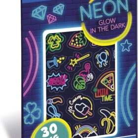 IDEAS STICKERS PHOSPHORESCENTS 30 STICKERS-CLEMENTONI