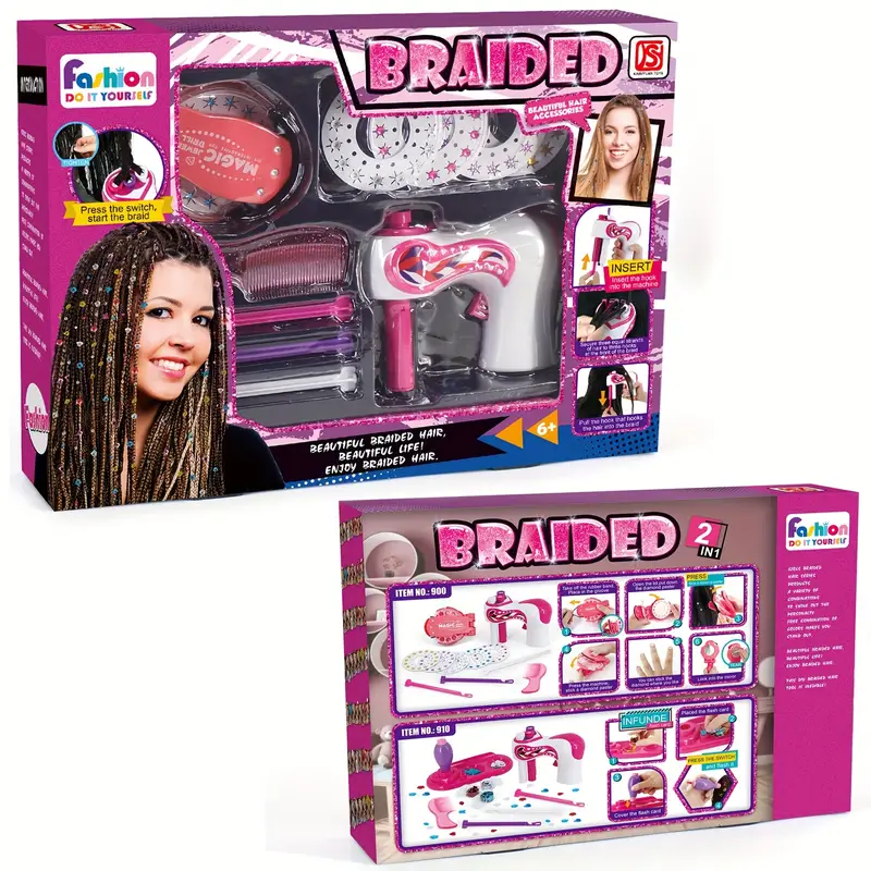 Jeu braided 2en1+6ans