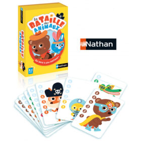 Jeu de chiffres et d'observation la bataille des animaux 3-99ans