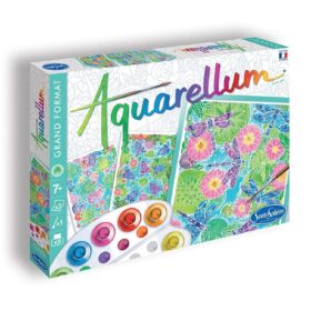 JEU DE COLORIAGE AQUARELLUM VUE DU CIEL+7ANS