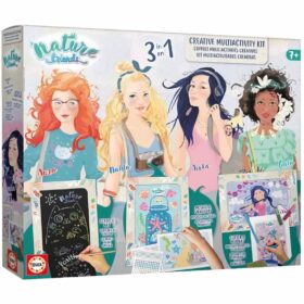 JEU DE CREATION COFFRET MULTI-ACTIVITES - 3 EN 1 + 7 ANS