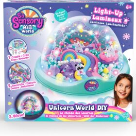 JEU DE CREATION LE MONDE DES LICORNES LUMINEUX+6ANS