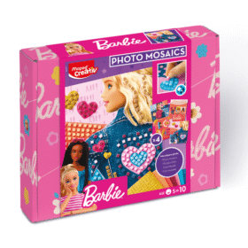 JEU DE CREATION PHOTO MOSAICS BARBIE+5ANS-MAPED CREATIV