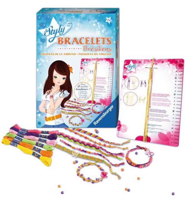 JEU DE CREATION SO STYLY BRACELETS BRESILIENS +7ANS
