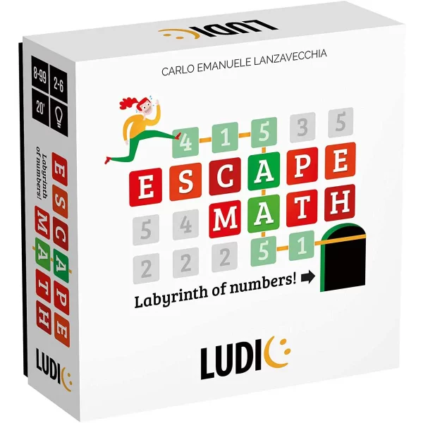 JEU DE DEFIS ESCAPE MATH-8 à 99ANS-HEADU