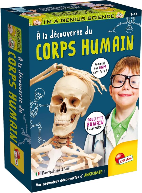 JEU DE SCIENCE-A LA DECOUVERTE DU CORPS HUMAIN+7ANS