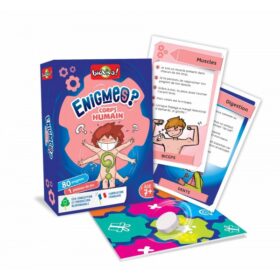 Jeu d'énigmes le corps humain 80 énigmes +7ans