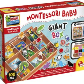 JEU EDUCATIF-BABY BOITE GEANTE 100PCS+2ANS-LISCIANI