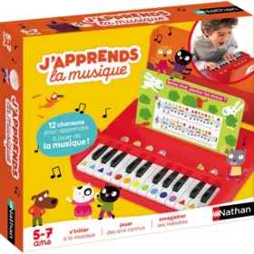 JEU EDUCATIF-J'APPRENDS LA MUSIQUE-5-7ANS-NATHAN