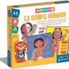 JEU EDUCATIF-LE CORPS HUMAIN-MONTESSORI-CLEMENTONI