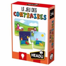JEU EDUCATIF-LE JEU DES CONTRAIRES-3 à 6ANS-HEADU