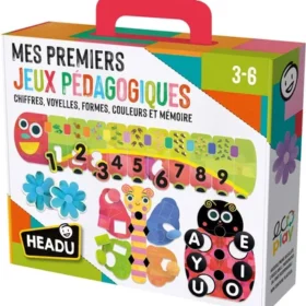 JEU EDUCATIF-MES PREMIERS JEUX D'APPRENTISSAGE+3ANS-HEADU