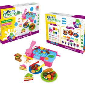Jeu infinite originality dinette pate a modeler-6pots +3ans