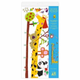 Jeu les z'amis d'Amazonie toise adhesive repositionnable +35stickes