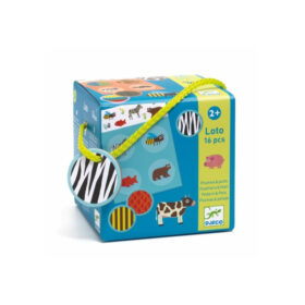 Jeu loto Wood-16pcs-plumes et poils+2ans