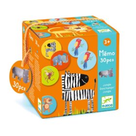 JEU MEMO JUNGLE 30PCS+3ANS-DJECO