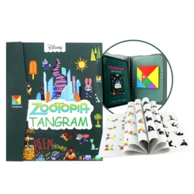 Jeu tangram magnétique zootopia+3ans