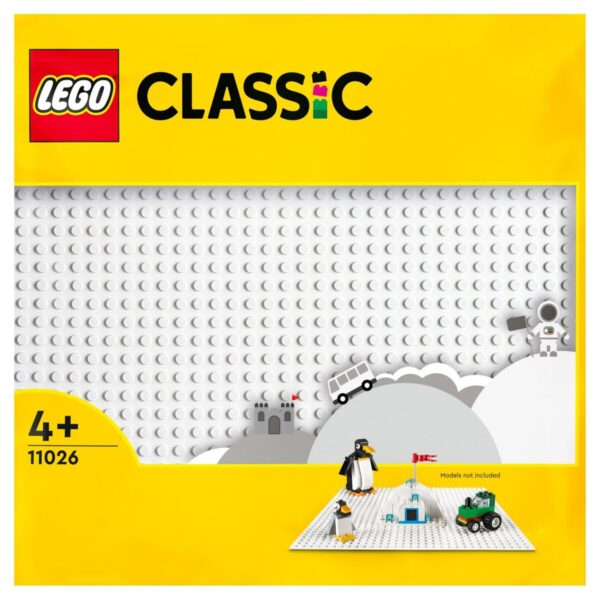 Lego classic la plaque de construction blanche+6ans