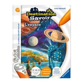 Livre interactif destination savoir l'espace tiptoi-7-10ans