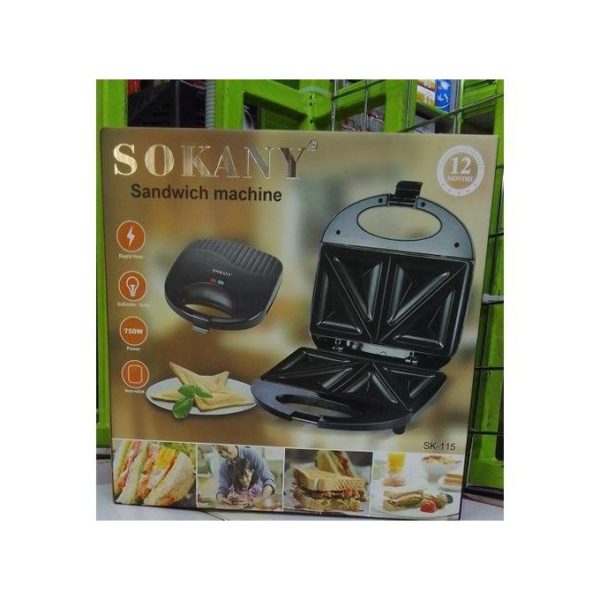 Machine à sandwich à pain antiadhésive Sokany